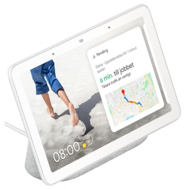 Google Nest Hub (vaaleanharmaa)