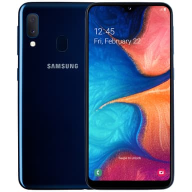 Samsung Galaxy A20e älypuhelin (sininen)