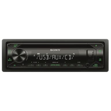 Sony CDX-G1302U autosoitin (musta/vihreä)
