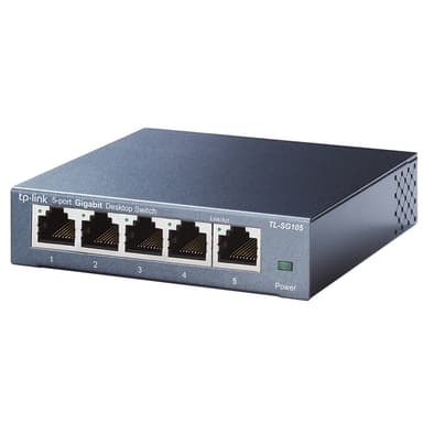 TP-Link SG105S 5-porttinen Gigabit kytkin