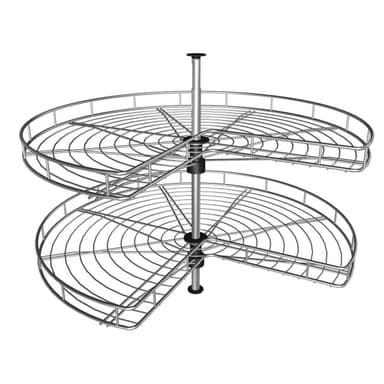Epoq Karuselli keittiökaappiin 90 cm (kromi)