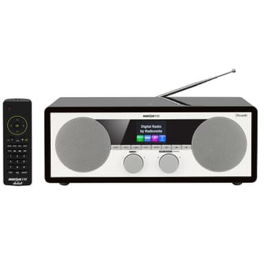 Radionette Duett Internet / FM -radio (musta)