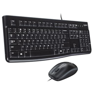 Logitech MK120 näppäimistö ja hiiri