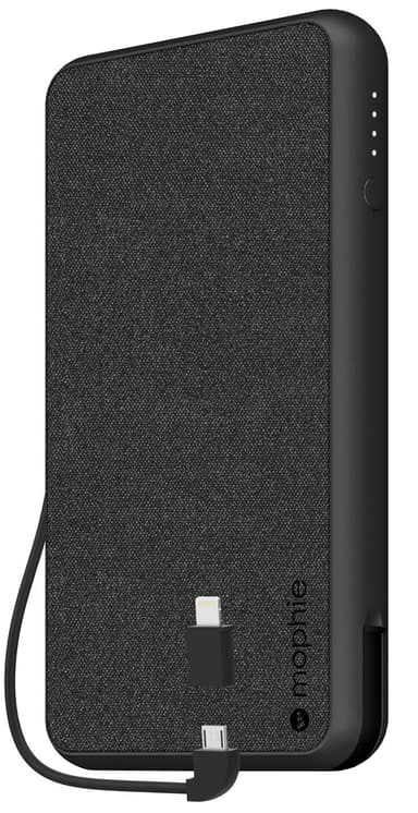 Mophie Powerstation Plus XL 10,000 mAh varavirtalähde (musta)