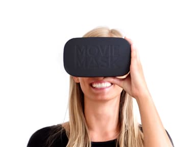 MovieMask Go elokuvalasit (musta)