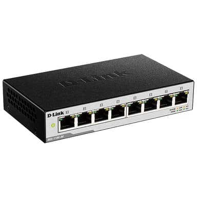 D-Link DGS-1100-08 8-porttinen Gigabit Smart kytkin