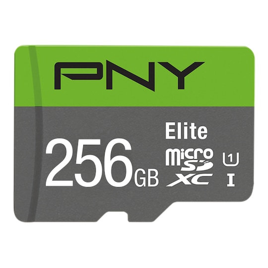 PNY Elite Micro SD V10 muistikortti 256 GB