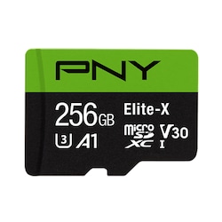 PNY Elite-X Micro SDXC U3 V30 muistikortti 256GB