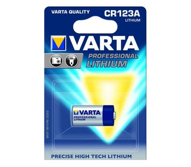 Varta Professional CR123A paristo (1 kpl)