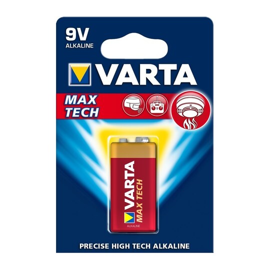 Varta Longlife Max Power 9V paristo (1 kpl)