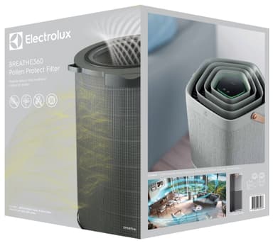 Electrolux BREATHE360 siitepölysuodatin 600 CADR