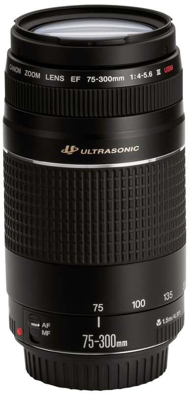 Canon EF 75-300MM f/4-5.6 III USM telezoom objektiivi
