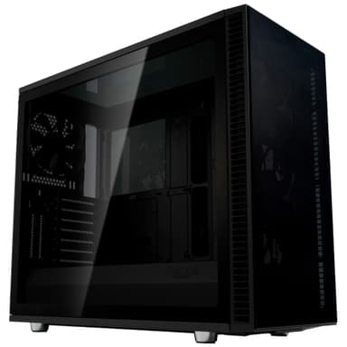 Fractal Design Vision S2 PC-kotelo (Musta/karaistu lasi)