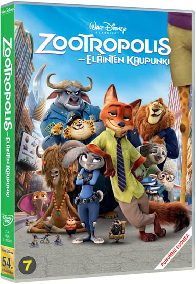 Zootropolis - eläinten kaupunki (DVD)