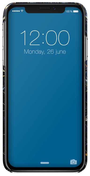 iDeal fashion Apple iPhone Xs Max suojakuori (musta marmori)