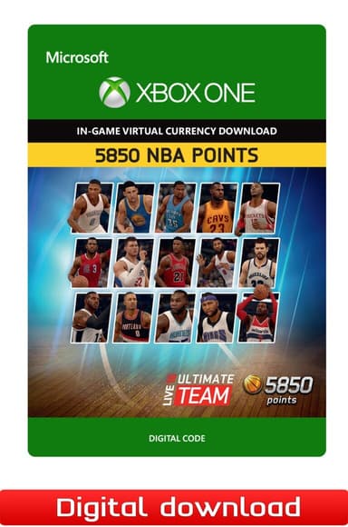 NBA Live 16 5850 NBA Points - XOne