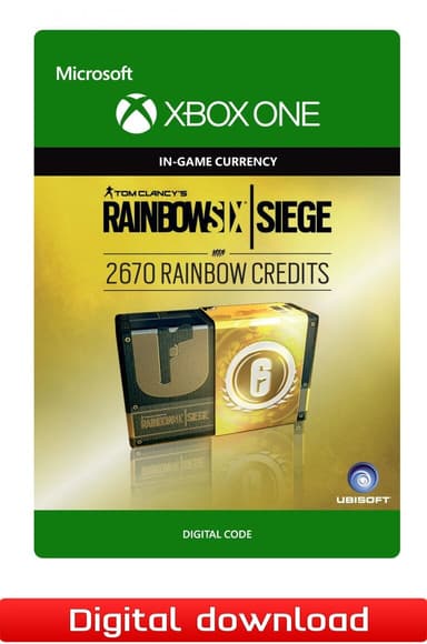 Tom Clancy's Rainbow Six Siege 2670 Credits - XOne