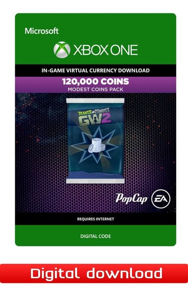 Plants vs Zombies Garden Warfare 2 120000 Modest Coins Pack - XOne