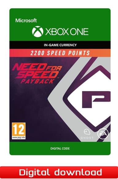 Need for Speed Payback - 2200 SPEED POINTS - XOne