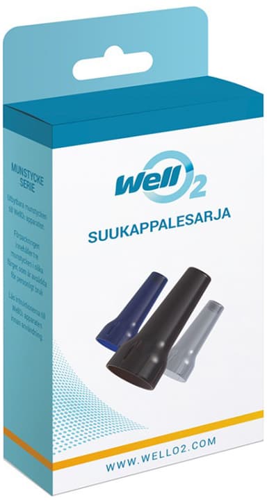 WellO2 suukappale (3 kpl)