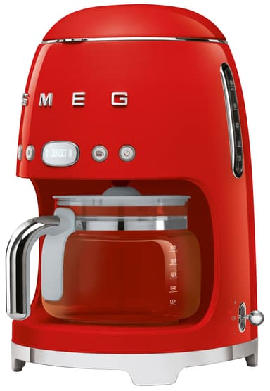 Smeg 50's Style kahvinkeitin DCF02RDEU (punainen)