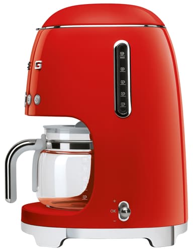 Smeg 50's Style kahvinkeitin DCF02RDEU (punainen)