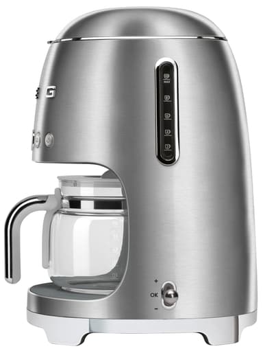 Smeg 50's Style kahvinkeitin DCF02SSEU (steel)