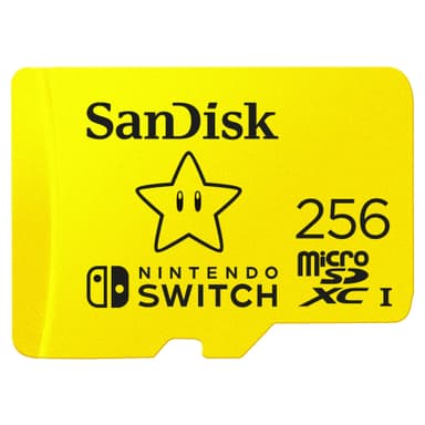 SanDisk MicroSDXC Nintendo Switch muistikortti 256 GB