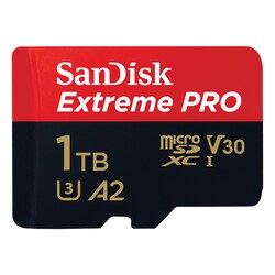 SanDisk MicroSDXC Extreme Pro muistikortti 1 TB