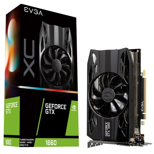 EVGA GeForce GTX 1660  XC Gaming näytönohjain 6G