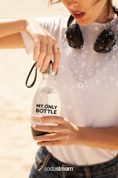 SodaStream My Only Bottle pullo 0,5 l 1748162770 (musta)