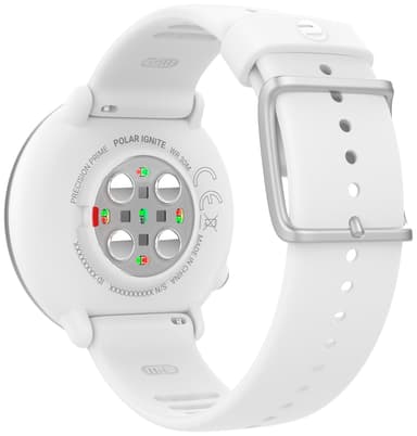 Polar Ignite urheilukello M/L (valkoinen/hopea)