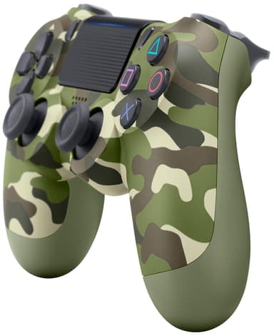 PS4 DualShock 4 v2 langaton ohjain (green camouflage)