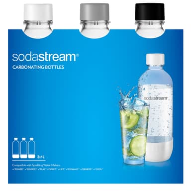 SodaStream täyttöpullot 3 kpl