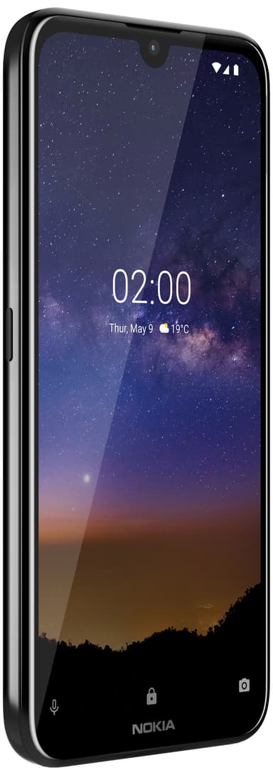Nokia 2.2 älypuhelin 16 GB (musta)