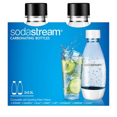SodaStream Fuse PET pullo 2 x 0.5 L