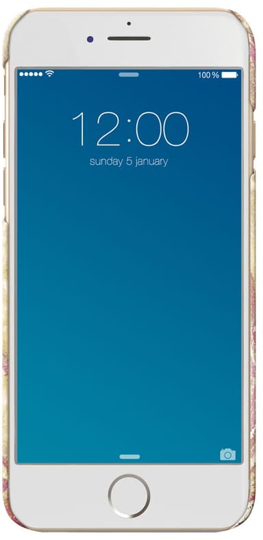 iDeal Fashion Apple iPhone 6/7/8/SE Gen. 2/3 suojakuori (golden blus.)