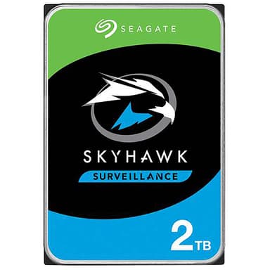Seagate SkyHawk 3,5" sisäinen kovalevy valvontajärjestelmille (2 TB)