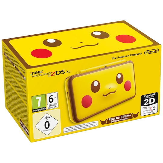 New Nintendo 2DS XL konsoli - Pikachu Edition