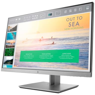 HP EliteDisplay E233 23" näyttö (hopea)