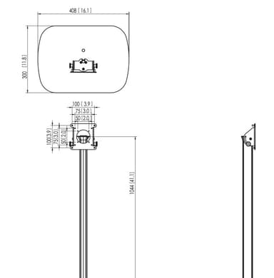 Vogels Pro PTA 3101 Tablock jalusta