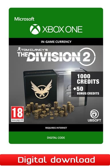 Tom Clancy’s The Division 2 - 1050 Premium Credits Pack - XOne