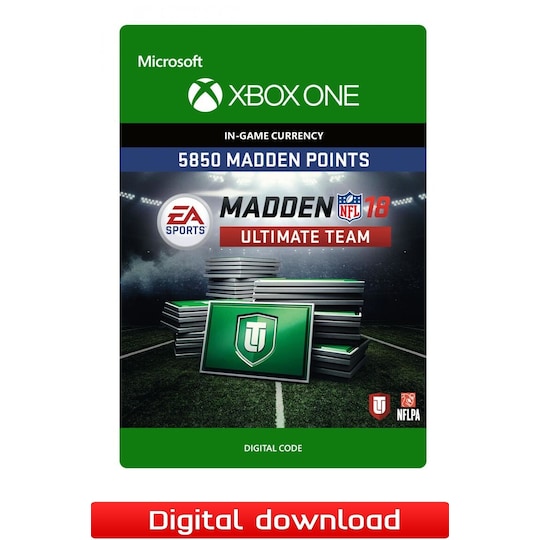 Madden NFL 18 -  5850 Madden Ultimate Team Points - XOne