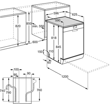 Electrolux astianpesukone ESF9500LOW