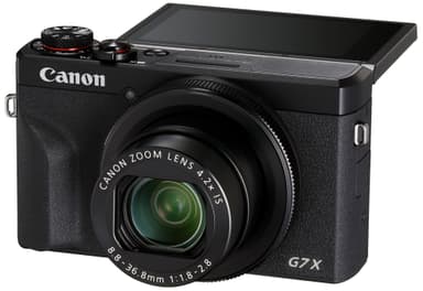 Canon PowerShot G7 X Mark III digikamera (musta)