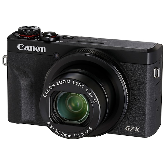 Canon PowerShot G7 X Mark III digikamera (musta)