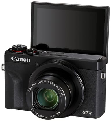 Canon PowerShot G7 X Mark III digikamera (musta)