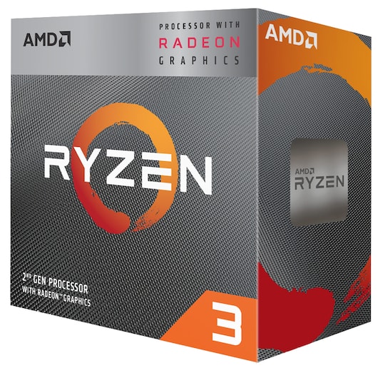 AMD Ryzen™ 3 3200G APU prosessori Vega 8 grafiikalla (box)