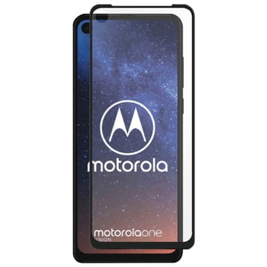 Panzer Full-Fit Motorola One Vision/One Action näytönsuoja (musta)