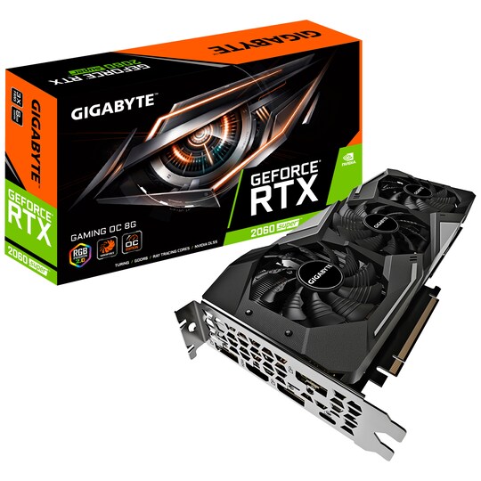 Gigabyte GeForce RTX 2060 Super Gaming OC näytönohjain 6G